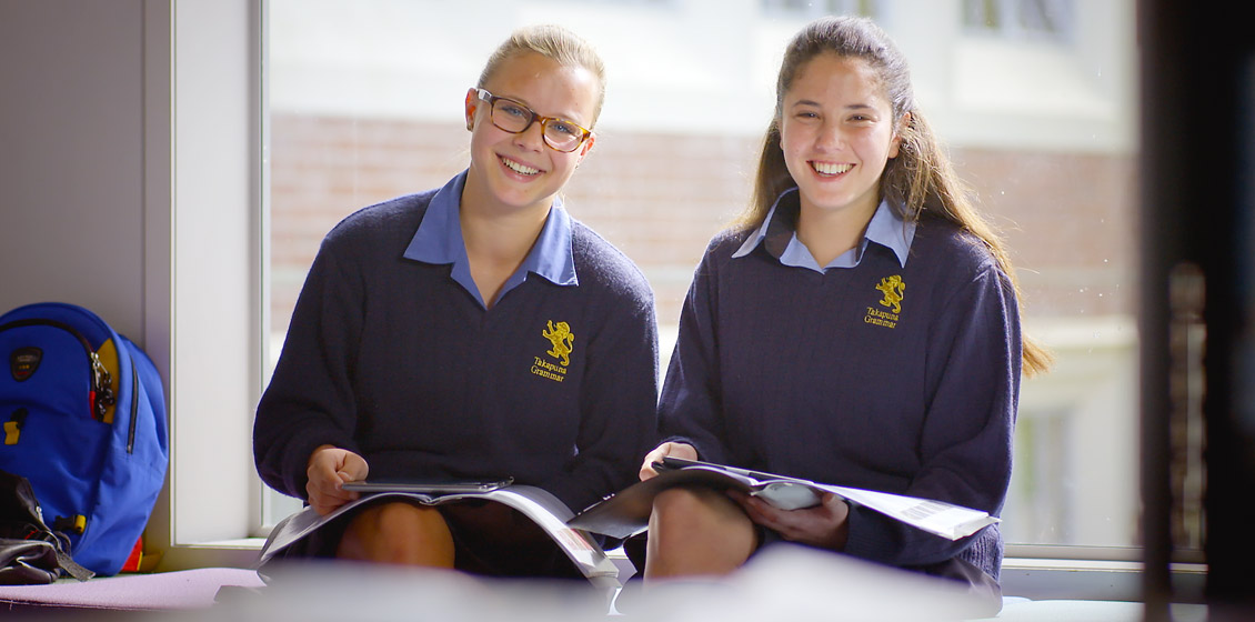 High School Neuseeland: Schülerinnen der Takapuna Grammar School