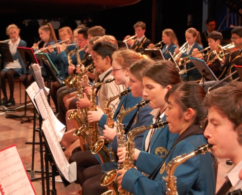 Wellington Girls College 13 - Blasorchester