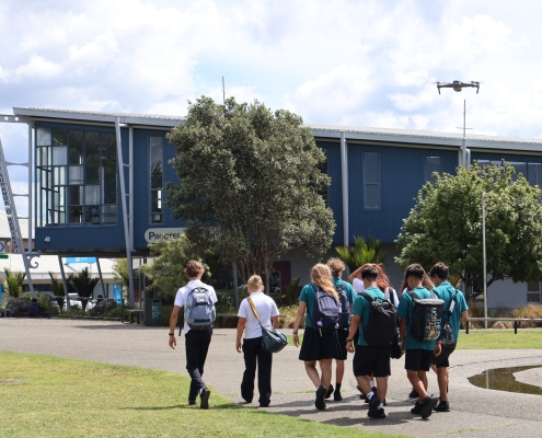 Kerikeri High School - Schulweg